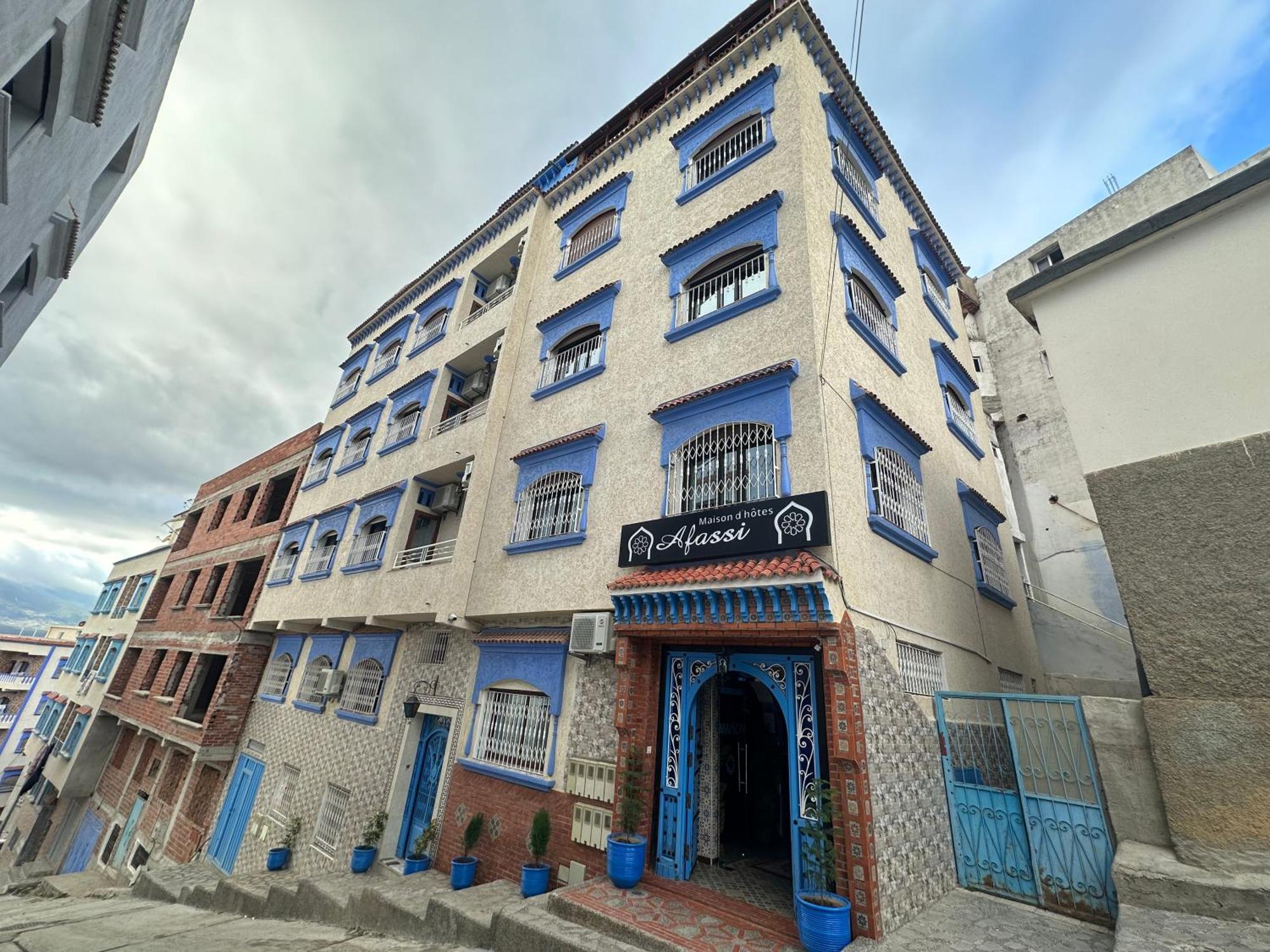 צ'פצ'אוונה Maison D'Hotes Afassi מראה חיצוני תמונה
